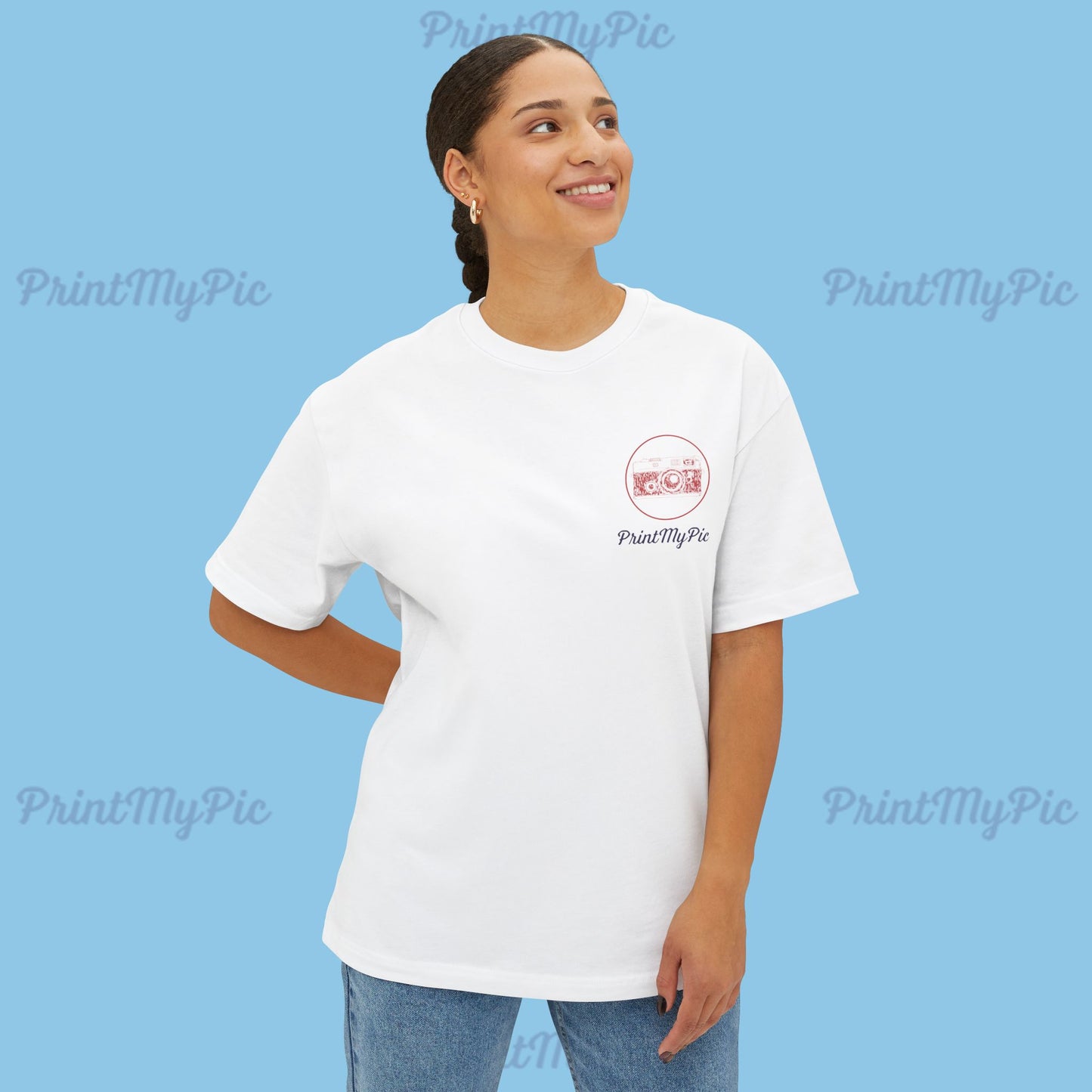 Unisex Oversized Boxy Tee