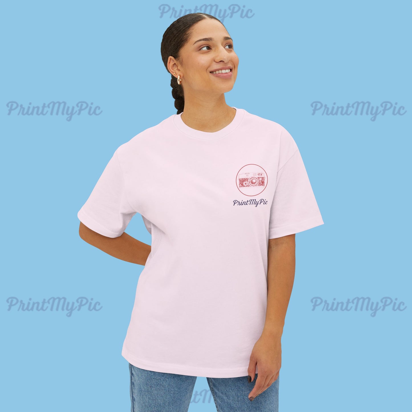 Unisex Oversized Boxy Tee