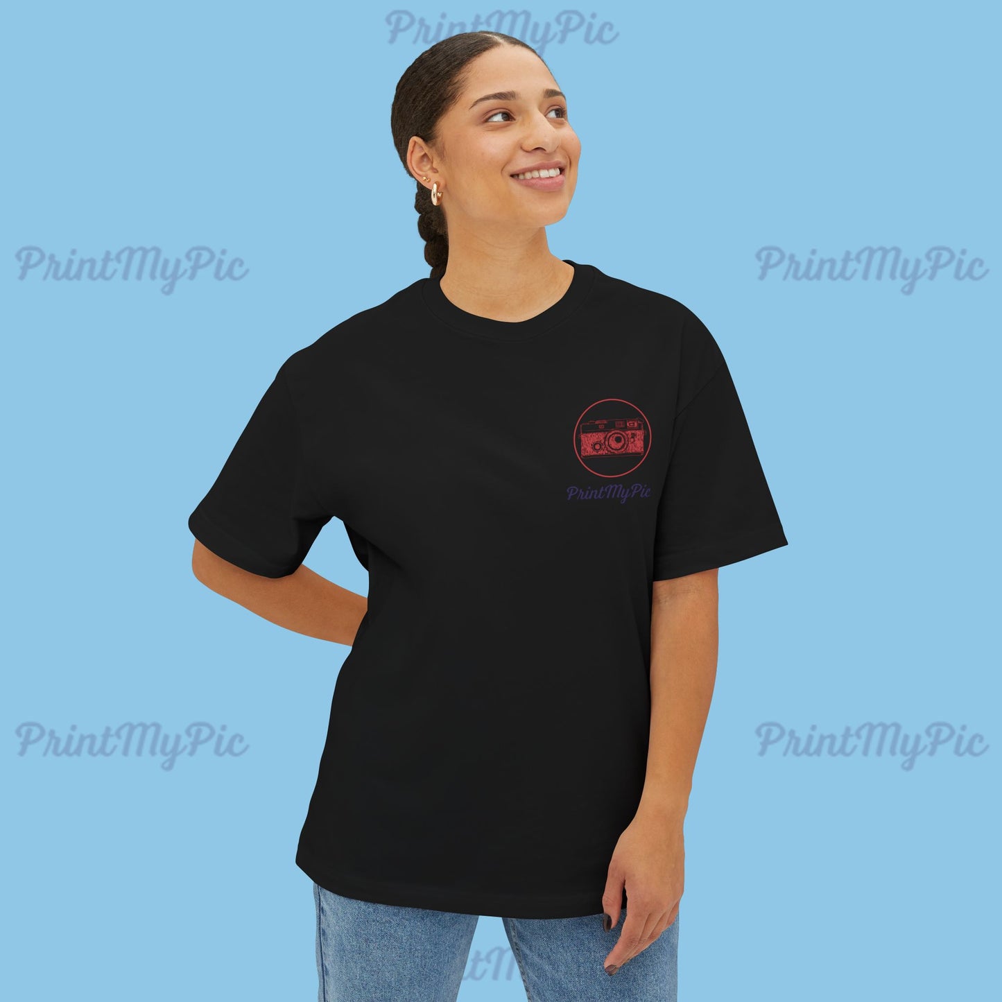 Unisex Oversized Boxy Tee