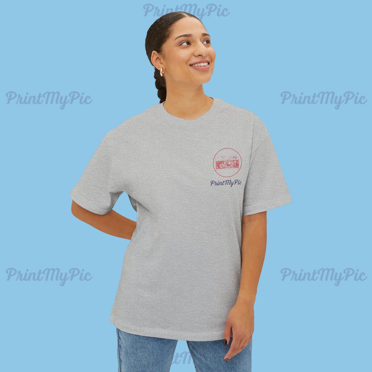 Unisex Oversized Boxy Tee